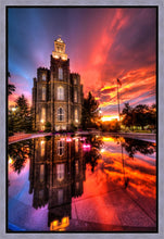 Load image into Gallery viewer, Logan Utah Fiery Sunset