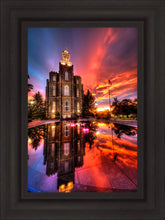 Load image into Gallery viewer, Logan Utah Fiery Sunset