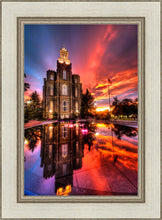 Load image into Gallery viewer, Logan Utah Fiery Sunset