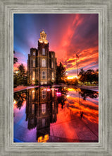 Load image into Gallery viewer, Logan Utah Fiery Sunset