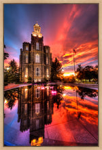 Load image into Gallery viewer, Logan Utah Fiery Sunset