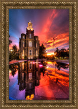 Load image into Gallery viewer, Logan Utah Fiery Sunset