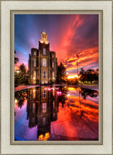 Load image into Gallery viewer, Logan Utah Fiery Sunset