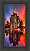Load image into Gallery viewer, Logan Utah Fiery Sunset