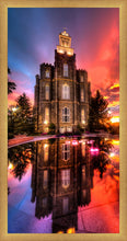 Load image into Gallery viewer, Logan Utah Fiery Sunset