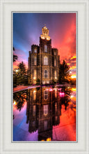 Load image into Gallery viewer, Logan Utah Fiery Sunset