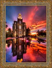 Load image into Gallery viewer, Logan Utah Fiery Sunset