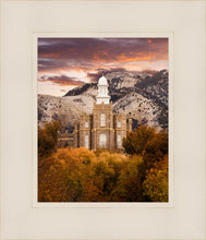 Load image into Gallery viewer, Logan Utah Fall Sunrise