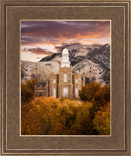 Load image into Gallery viewer, Logan Utah Fall Sunrise