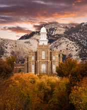 Load image into Gallery viewer, Logan Utah Fall Sunrise