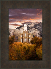 Load image into Gallery viewer, Logan Utah Fall Sunrise