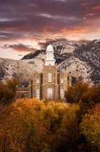 Load image into Gallery viewer, Logan Utah Fall Sunrise