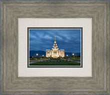 Load image into Gallery viewer, Saratoga Springs Utah Blue Night