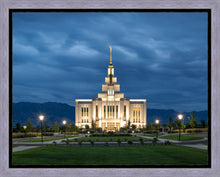 Load image into Gallery viewer, Saratoga Springs Utah Blue Night