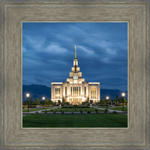 Load image into Gallery viewer, Saratoga Springs Utah Blue Night