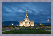 Load image into Gallery viewer, Saratoga Springs Utah Blue Night