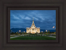 Load image into Gallery viewer, Saratoga Springs Utah Blue Night
