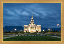 Load image into Gallery viewer, Saratoga Springs Utah Blue Night