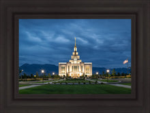 Load image into Gallery viewer, Saratoga Springs Utah Blue Night