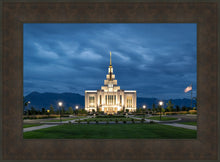 Load image into Gallery viewer, Saratoga Springs Utah Blue Night