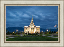 Load image into Gallery viewer, Saratoga Springs Utah Blue Night