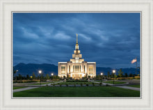 Load image into Gallery viewer, Saratoga Springs Utah Blue Night