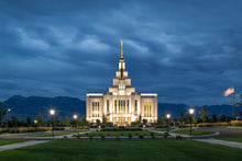 Load image into Gallery viewer, Saratoga Springs Utah Blue Night