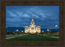 Load image into Gallery viewer, Saratoga Springs Utah Blue Night