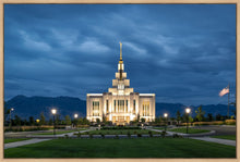 Load image into Gallery viewer, Saratoga Springs Utah Blue Night