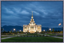 Load image into Gallery viewer, Saratoga Springs Utah Blue Night