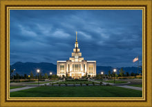 Load image into Gallery viewer, Saratoga Springs Utah Blue Night