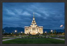 Load image into Gallery viewer, Saratoga Springs Utah Blue Night