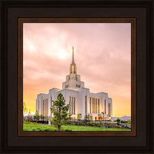 Load image into Gallery viewer, Saratoga Springs Utah Pink Glow