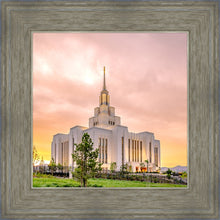 Load image into Gallery viewer, Saratoga Springs Utah Pink Glow