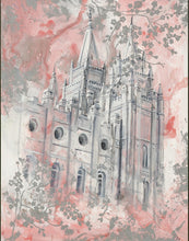 Load image into Gallery viewer, SLC Temple Spring Blossoms