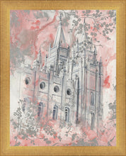 Load image into Gallery viewer, SLC Temple Spring Blossoms