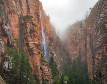 Load image into Gallery viewer, Refrigerator Canyon Waterfall, Zion National Park, Utah