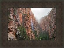 Load image into Gallery viewer, Refrigerator Canyon Waterfall, Zion National Park, Utah