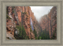 Load image into Gallery viewer, Refrigerator Canyon Waterfall, Zion National Park, Utah