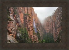 Load image into Gallery viewer, Refrigerator Canyon Waterfall, Zion National Park, Utah
