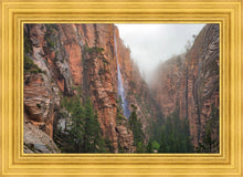 Load image into Gallery viewer, Refrigerator Canyon Waterfall, Zion National Park, Utah