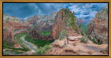Load image into Gallery viewer, Zion National Park, Utah. Angels Landing Panorama