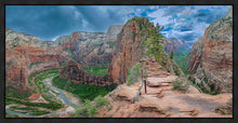 Load image into Gallery viewer, Zion National Park, Utah. Angels Landing Panorama