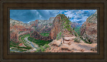 Load image into Gallery viewer, Zion National Park, Utah. Angels Landing Panorama
