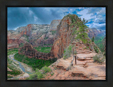 Load image into Gallery viewer, Zion National Park, Utah. Angels Landing Panorama
