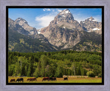 Load image into Gallery viewer, Panorama of Grand Teton Mountain Range, Wyoming