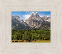 Load image into Gallery viewer, Panorama of Grand Teton Mountain Range, Wyoming