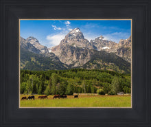 Load image into Gallery viewer, Panorama of Grand Teton Mountain Range, Wyoming