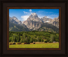 Load image into Gallery viewer, Panorama of Grand Teton Mountain Range, Wyoming