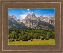 Load image into Gallery viewer, Panorama of Grand Teton Mountain Range, Wyoming